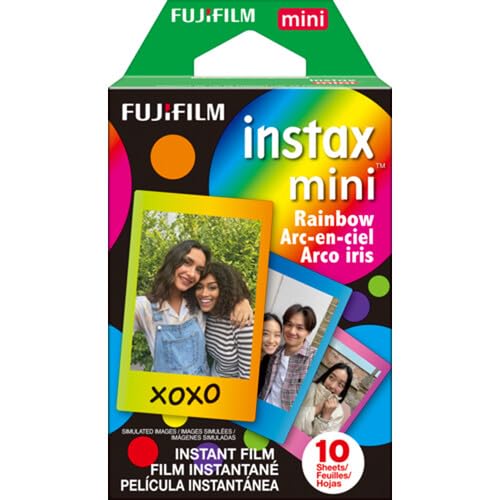 Fujifilm Instax Mini Film (Rainbow / 10 Sheets)