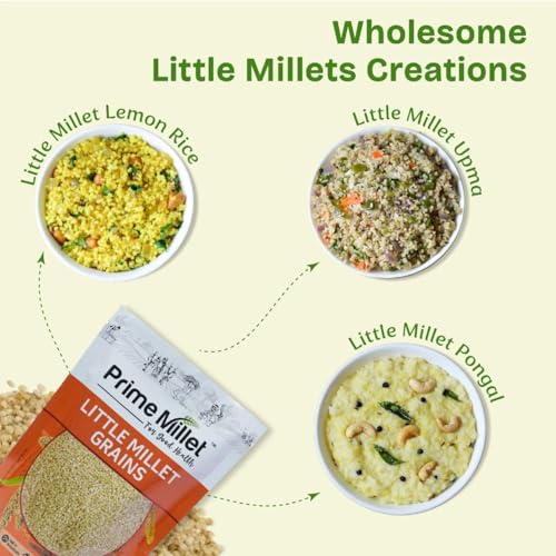 Image of Prime Millet For Good Health Organic Jowar Flour | Whole Jowar Grain | High Fiber | Stone Ground | Premium Quality | Healthy Flour for Roti, Bhakri, Dosa & Everyday Meals, 1.5 Kg(Pack of 2 x 750g)