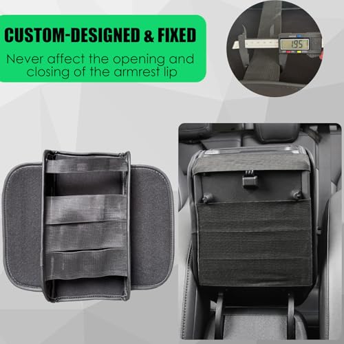 ANMOSVO Center Console Armrest Cover for Ford Bronco 2021-2026 Accessory by ANMOSVO - Used condition - Image 5