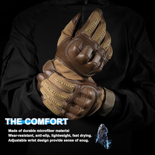 Image of WTACTFUL Tactical Gloves Men Women, Touchscreen Impact Resistant