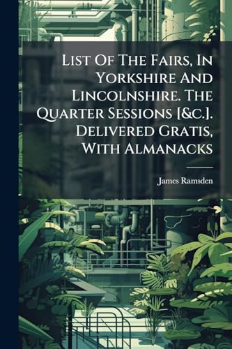 List Of The Fairs, In Yorkshire And Lincolnshire. The Quarter Sessions [&c.]. Delivered Gratis, With Almanacks