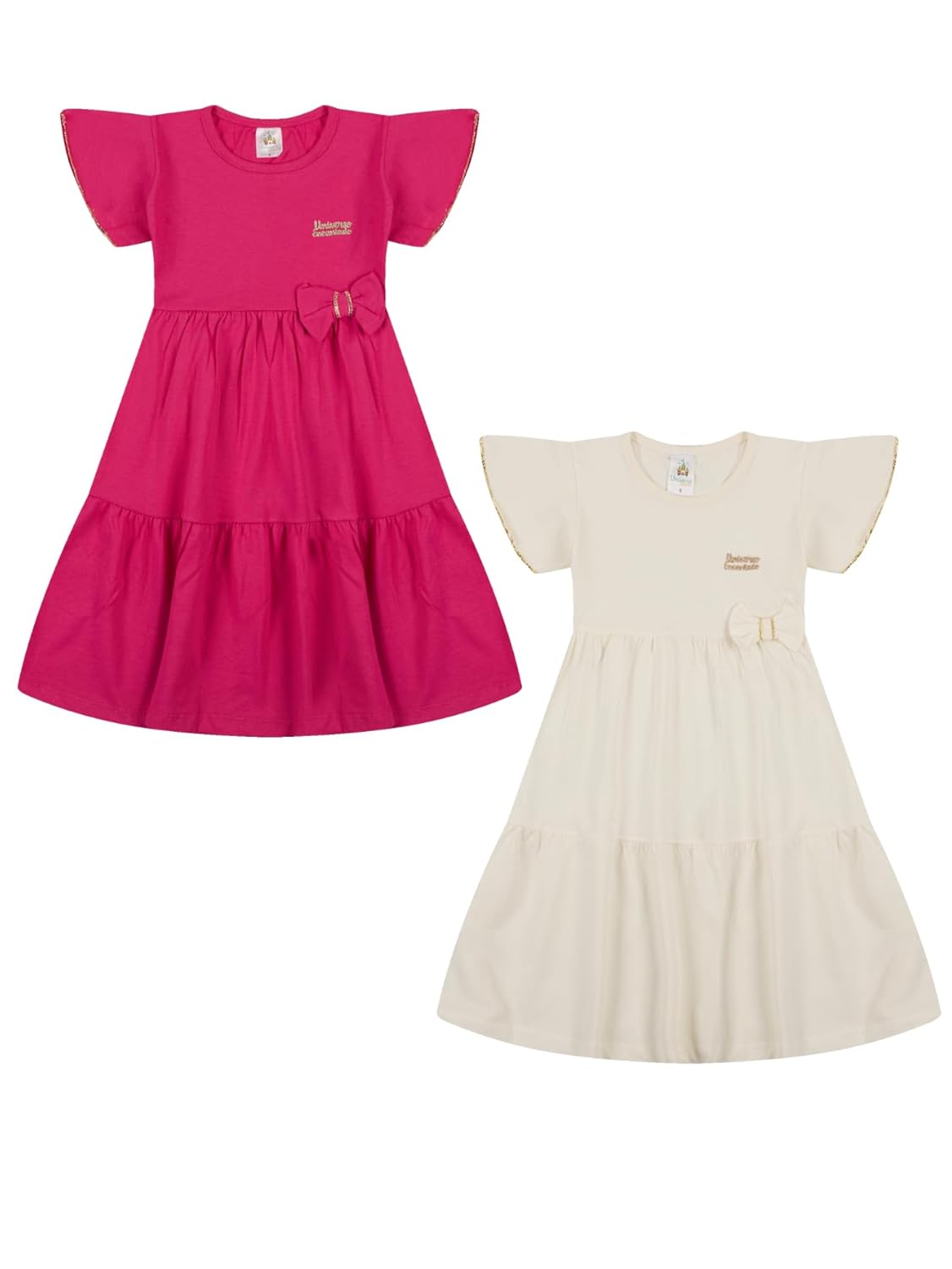 Kit 3 Vestido Bebê Menina Verão Três Marias 100% Algodão Com Laço em promoção! Veja a oferta e mais achadinhos de Meninas 3 Hoje é o melhor dia para comprar Kit 3 Vestido Bebê Menina Verão Três Marias 100% Algodão Com Laço com aquele preço maroto! Promoção! Aproveite a oferta! 3
