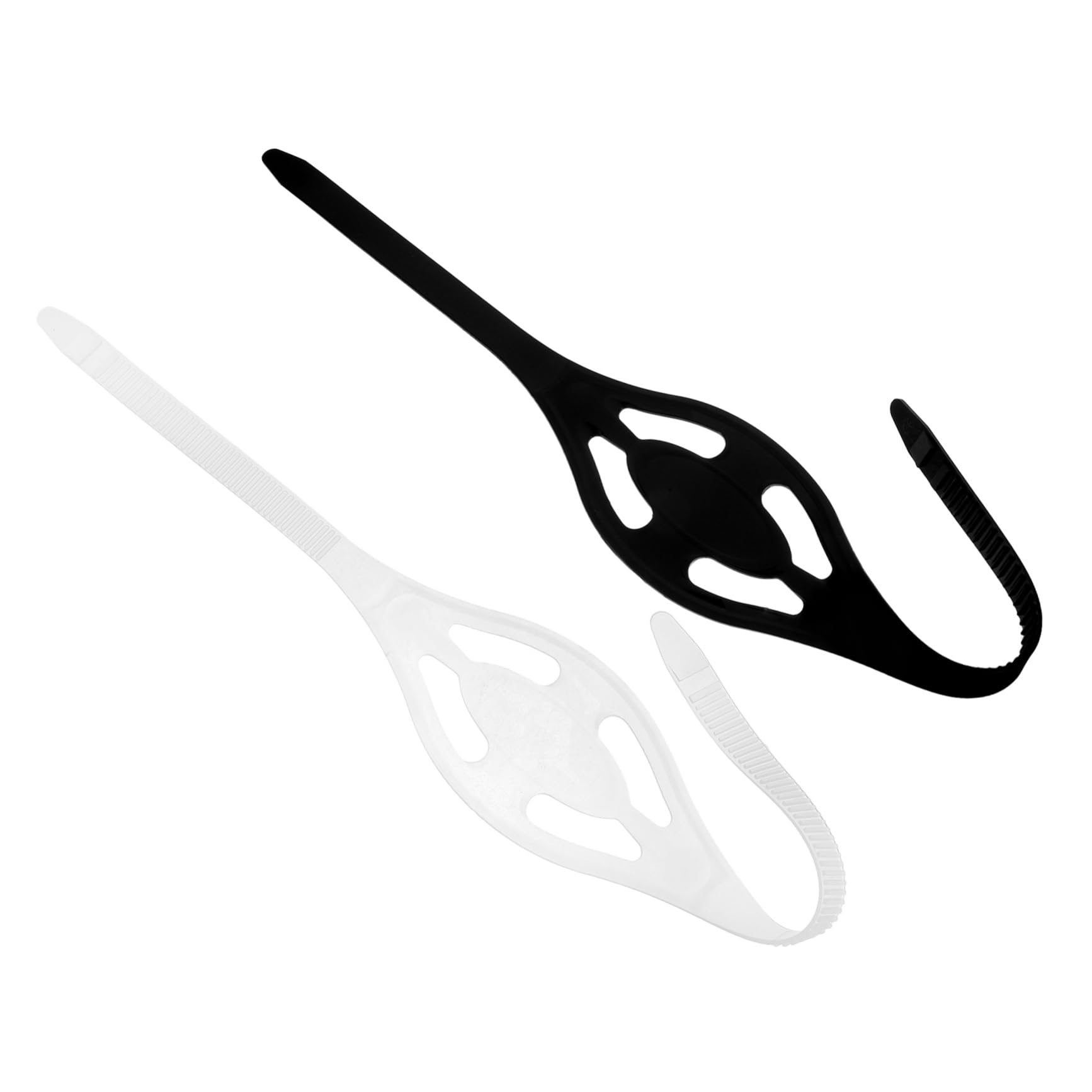 Milisten Durable Diving Goggles Strap 2pcs Universal Silicone Mask Accessory Waterproof for Snorkeling Swimming