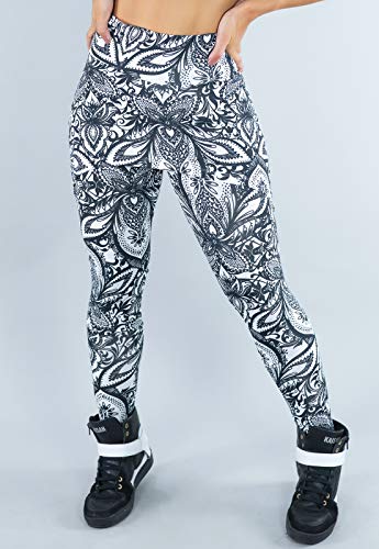 Kit 5 Calça Legging MVB Modas Saia Tapa Bumbum Estampada