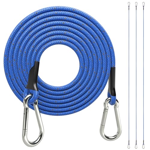 sprookber 72 Inch Bungee Cords with Stainless Steel Carabiner, Heavy Duty Strong Bungee Cords for Camping, Tarps, Bike Rack, Hand Carts etc, Set of 4
