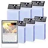 600ct Perfect Fit Sleeves, Perfect Fit Card Sleeves, Inner Sleeves MTG, Exact Fits Sleeve for Double-Sleeving, High Clarity Trading Card Sleeve for PKM, TCG, Gaming Cards