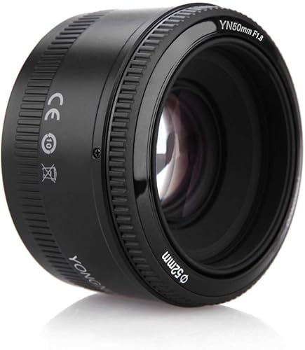 Miniatura 4 de YONGNUO YN50mm F1.8 Lente Prime Estándar Gran Apertura Lente de Enfoque Automático Compatible con Canon EF Mount Rebel DSLR Cámara