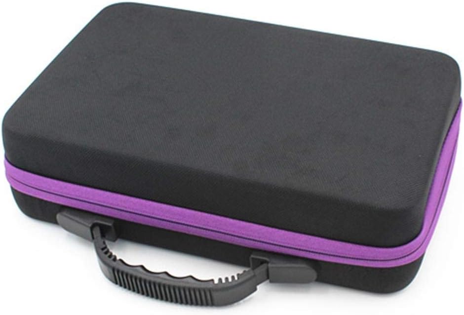 Storage Boxes Essential Oil Storage Bag 60 Bottles for 10ml Essence Oil Bottles Carrying Case Travel Home Portable Handbag Organizer