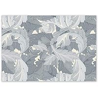 SIGNWIN Wall Mural Flower Pattern Removable Self-Adhesive Wallpaper Wall Decoration for Bedroom Living Room - 66x96 inches