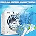 Solid Washing Machine Cleaner, Effervescent Tablet Washer Cleaner, Deep Cleaning Remover with Triple Decontamination, for Front Load and Top Load Washers, 30 PCS