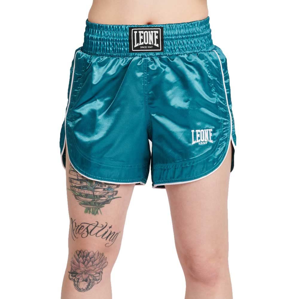 LEONE 1947, Basic W Kick-thai Shorts, Woman, Teal, L, AB801