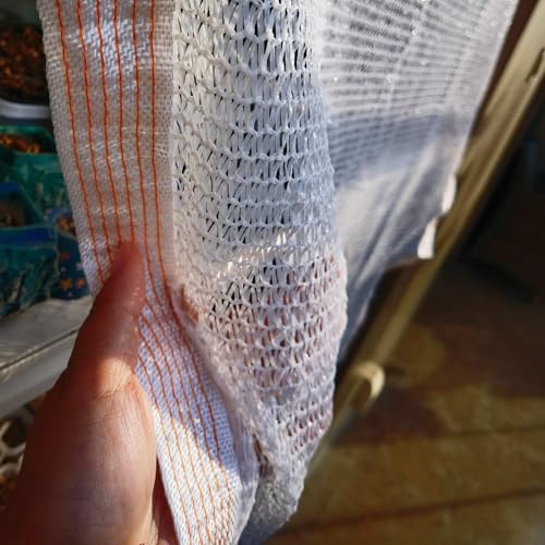Filet pare-soleil blanc extérieur bâche ombrage blanche 5m