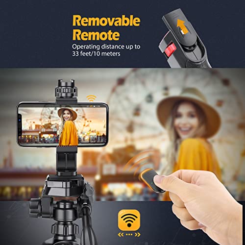 Zeadio Smartphone Stabilizer, Vlogging Hand Grip Video Holder Rig Handle Travel Selfie Stick With Clamp Mount And Wireless Remote Shutter For All Iphone And Android Mobile Cell Phone #TOP2