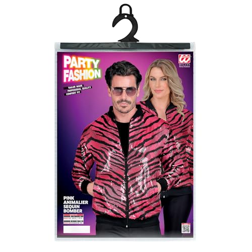Chaqueta bomber con lentejuelas para adultos ideal en festivales de música y carnaval 6
