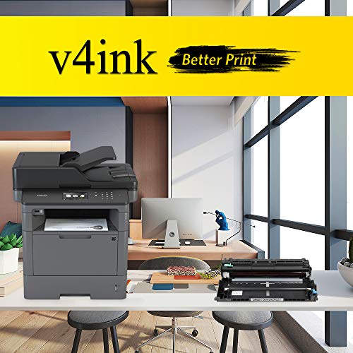 v4ink Compatible DR820 Drum Replacement for Brother DR820 DR-820 Drum Unit use with HL-L6200DW L6200DWT L5100DN L5200DWT L5200DW L6300DW MFC-L5900DW L6700DW L5800DW L5700DW DCP-L5500DN Printer
