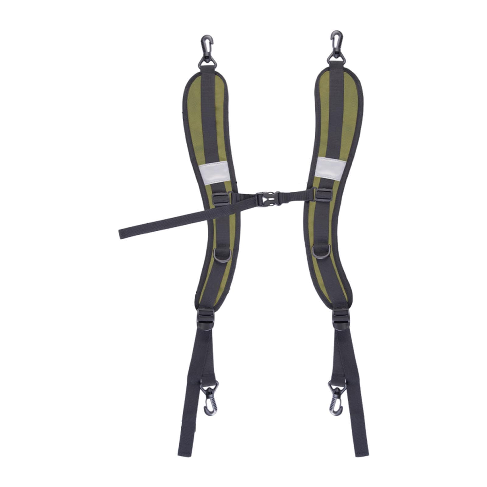 nivaa Backpack Strap DIY for Backpack Dry Bag with Adjustable Belt DIY Replacement Green-picture-41