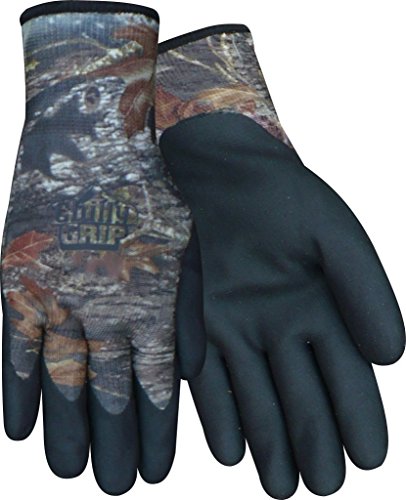 Red Steer Chilly Grip MO-22-L Mossy Oak Water Resistant Heavyweight Thermal Cold-Weather Multi-Purpose