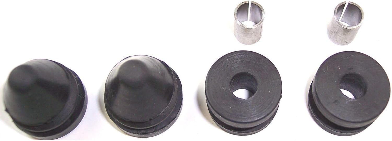 for Ford for Thunderbird 1958-1966,for Lincoln for Continental 1958-1967 Top Pump Motor 4 Rubber Mounting Feet 6-Qty Black Convertible