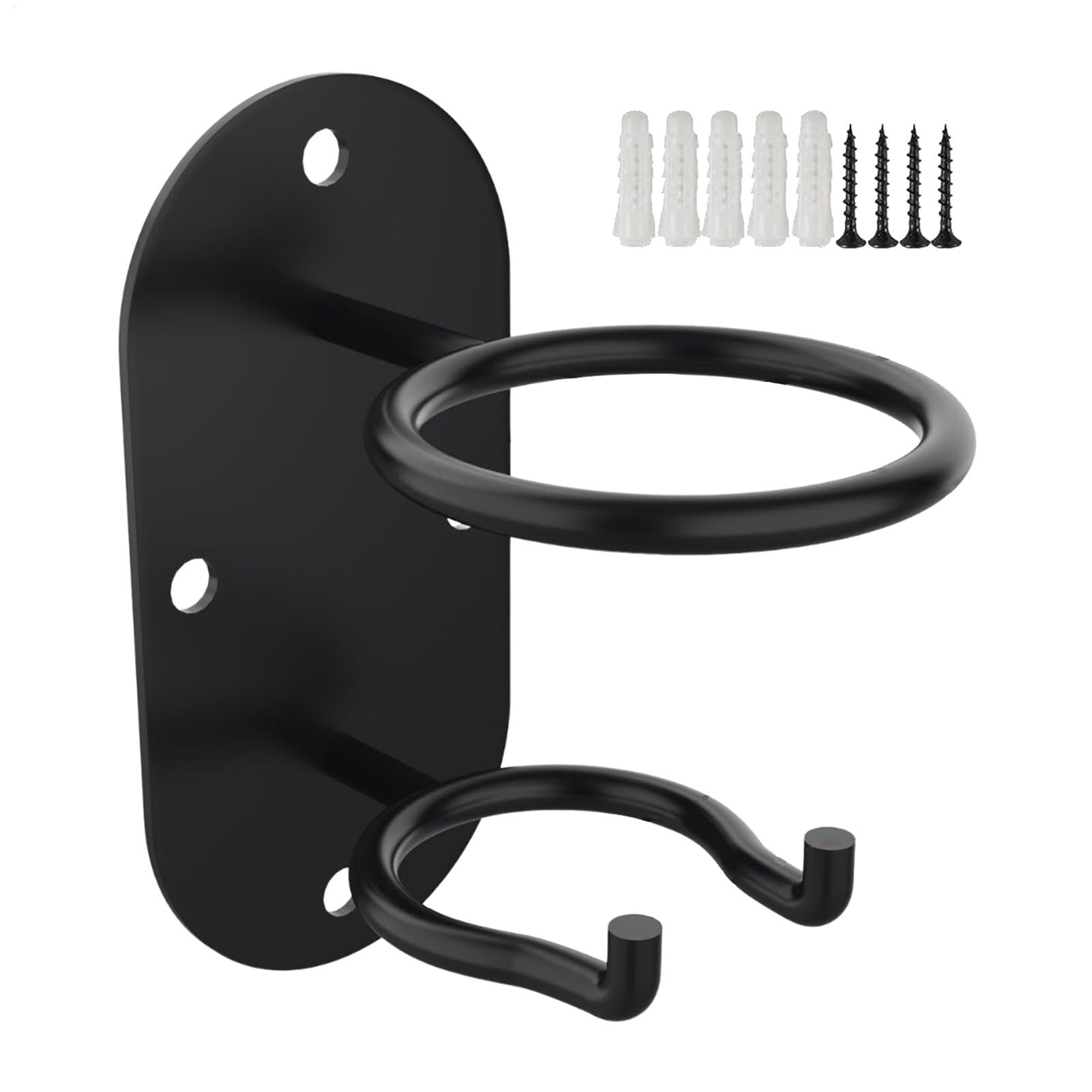 Monte a parete della mazza da baseball - Porta della mazza da baseball | 2 in 1 supporto da baseball | Monte a parete del titolare del | accessorii per sport pesanti per baseball, hockey