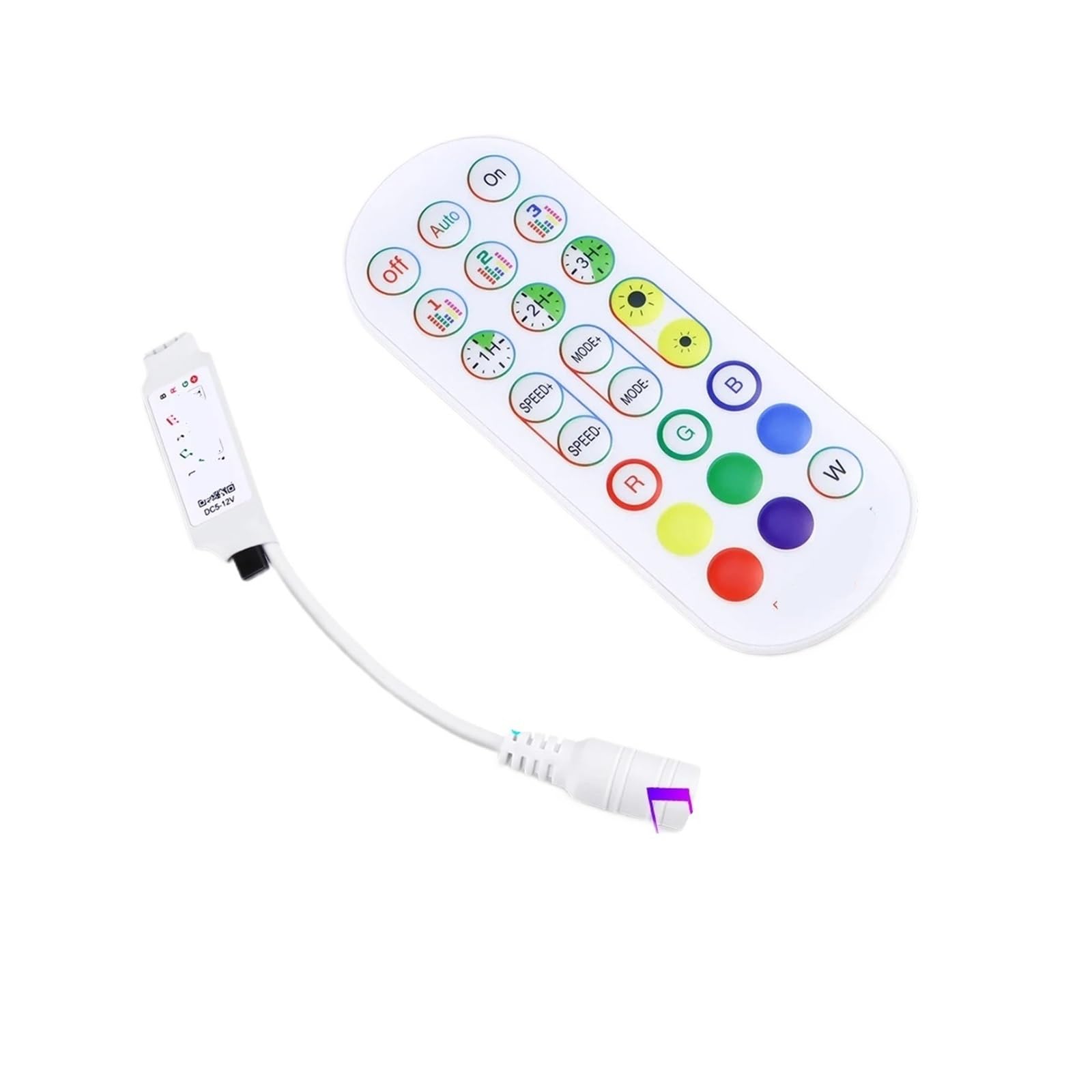 Interrupteur de commande LED connecté variateur de lumière pour ruban RGB