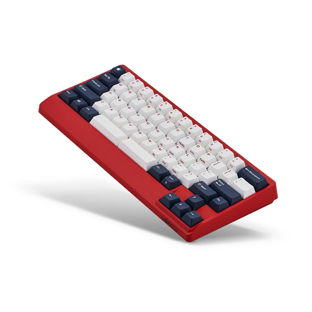 Amazon.com: Leopold FC650MDS White Blue Star PD 65% Double Shot