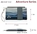 Crabby Gear - Front Pocket Wallet - Minimalist Wallet - Mountain - Canvas - Carry Cards, Cash, Phone, Keys - Securely Holds for Easy Access - Lobster Claw Keychain Included- Ultra Thin 4