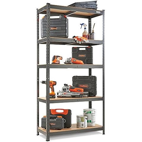 VonHaus 5 Tier Heavy Duty Garage Shelving Cover