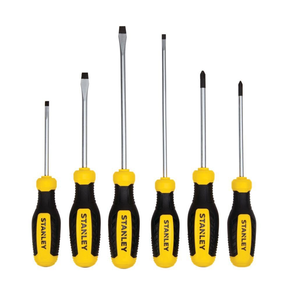 Stanley Stht60025 standardowy zestaw wkrętaków, 6-częściowy