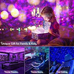 Rossetta Galaxy Projector, Star Projector for Bedroom, Night Lights for Kids Room with White Noise, Bluetooth Speaker, Timer and Remote, Room Decor, Gifts for Girls, Boys, Adults, Christmas, Birthday Rossetta Galaxy Projector Star Projector for Bedroom Night Lights for Kids Room with White Noise Bluetooth Speaker Timer and Remote Room Decor Gifts for Girls Boys Adults Christmas Birthday
