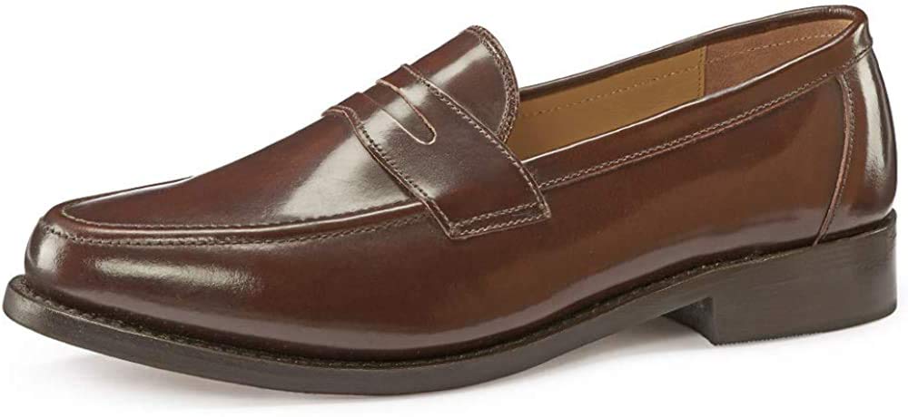 Penny Loafer Leather Shoes 