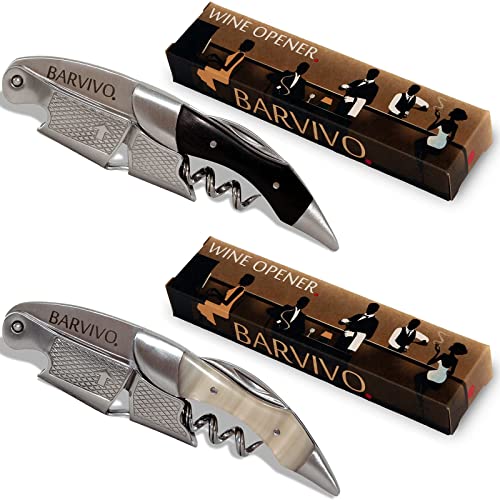 Professional Waiters Corkscrew By Barvivo - This Bottle Opener For Beer And Wine Bottles Is Used By Waiters Bundle With Professional Waiters Corkscrew By Barvivo - This Bottle Opener For Beer And Wine #TOP26