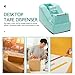 Angoily Tape Holder Dispenser Small Tabletop Tape Cutting Tool for Home Office Workshop Lightweight Easy to Use Sturdy Material for Crafting Packing Tasks