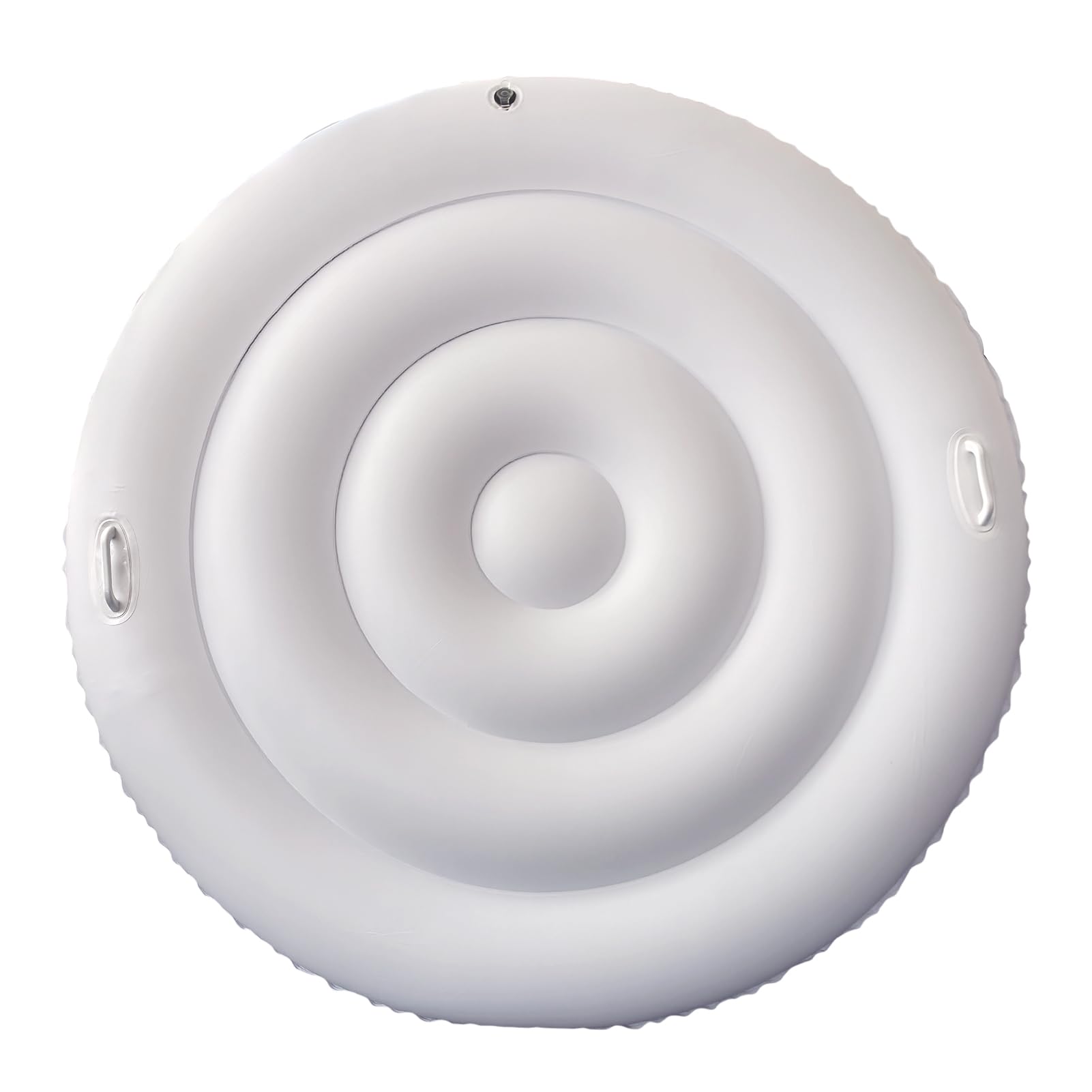 Housse gonflable de bain à remous thermique blanche 145cm en PVC épaissi
