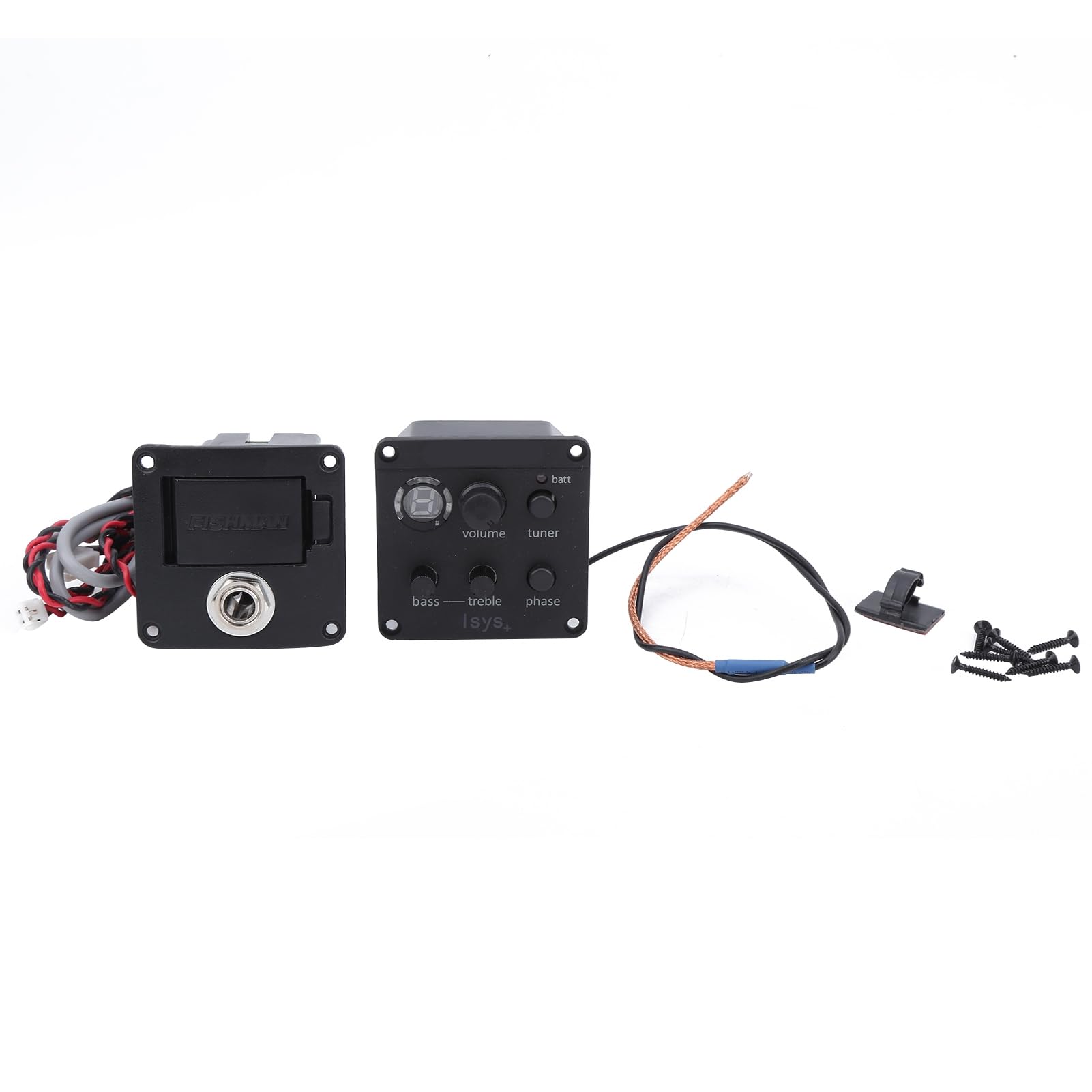 Akustischer Gitarren-Pickup, Onboard Preamp Equalizer mit Benutzerhandbuch, Soundhole-Pickup für Folk-Gitarren Spieler, Live-Auftritte und Studio-Aufnahmen