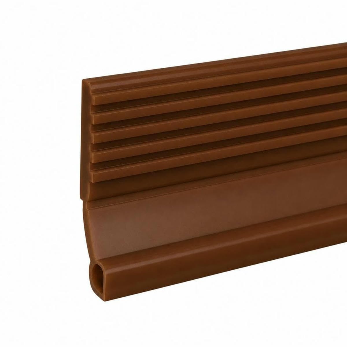Tbskuy Brown-B New Door Bottom Sealing Strip 1M Windproof Dust Stopper Guard Rain Weatherstrip Noise Reduction Insulator Sealer Home Hardware-1M