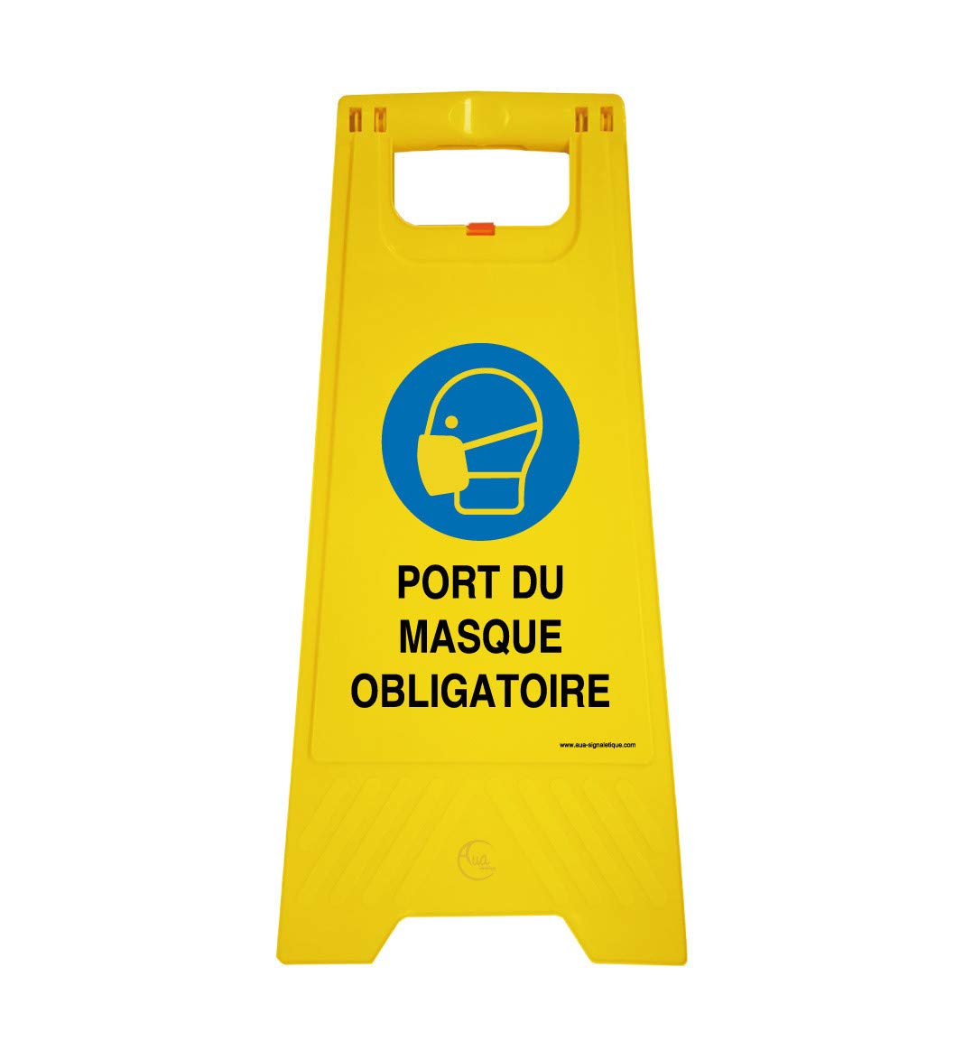 Buy AUA SIGNALETIQUE Balise Chevalet de Signalisation Double Face