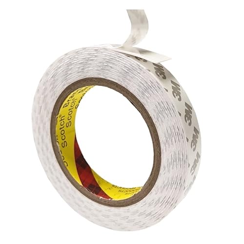 Cinta de espuma de doble cara, cinta de espuma de polietileno de 16.4 pies x 0.79 pulgadas, cinta adhesiva de montaje suave de esponja para