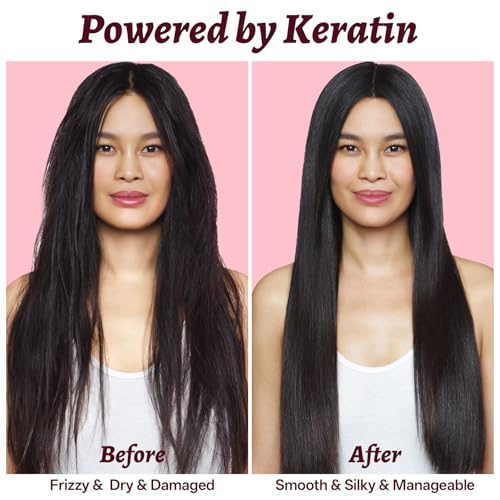 Image of Luseta Keratin Shampoo and Conditioner Set Moisturizing Treatment for Dry Hair Smooth & Repair Damaged Hair for Women Sulfate Free 16.9 oz | Keratin Moisturizing Shampoo for Dry, Frizzy Damaged Hair, Smooth, Hydrate & Improve Manageability, Sulfate Free