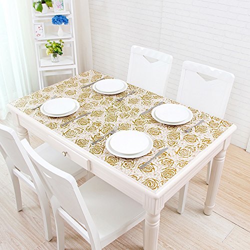Nappe étanche PVC table à manger style européen bureau impression rétro