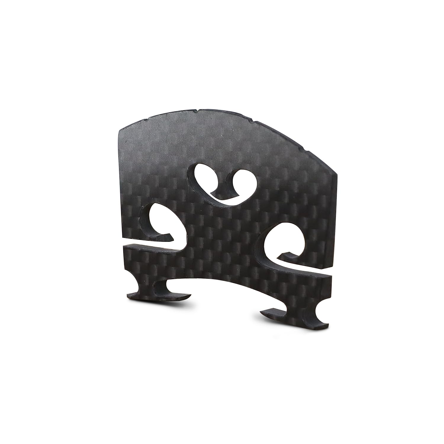 Final Game Master Premium Carbon Fiber 4/4 Violin Bridge – Pre-Cut & Pre-Fitted Enhanced Acoustic Performance, Lightweight & Durable Design for All Violins