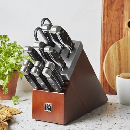 Image of HENCKELS Statement 13-pc Self-Sharpening Knife Block Set