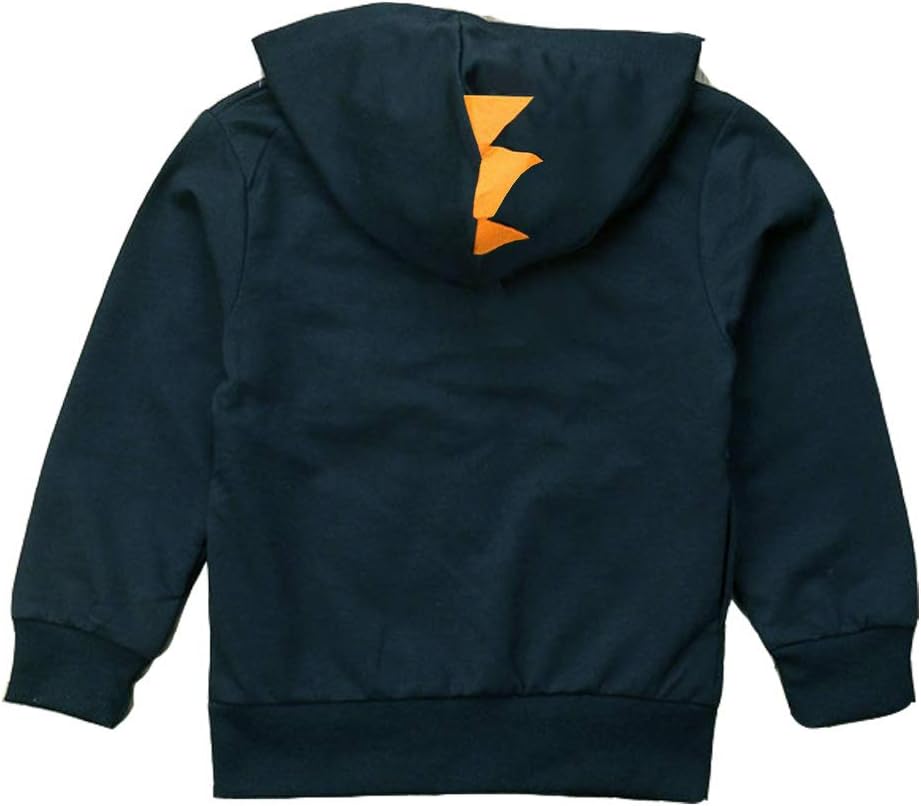 LitBud Toddler Boys Jacket Cartoon Dinosaur Animal Zipper Packaway Spring Autumn Hoodies Coat for Kids 1-7 Years - Image 5
