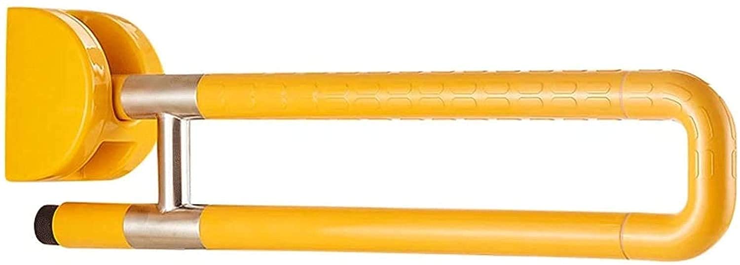 Barre d'appui salle de bain pliante pour toilette et wc PMR