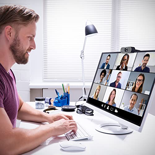 4K Webcam CSL-Computer – Full HD Webcam 1080p mit Mikrofon
