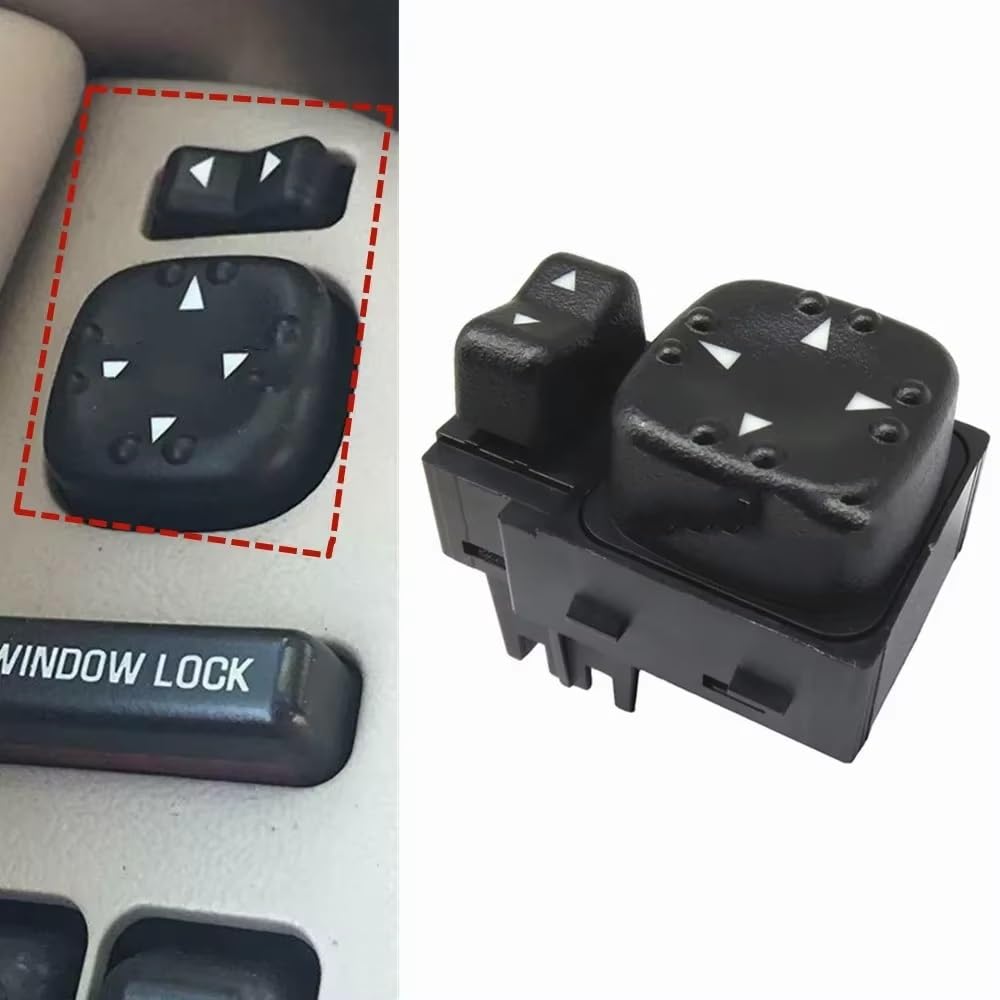 Car Mirror Switch for Chevrolet for Silverado for Tahoe for Suburban for Avalanche 15045085 19259975A Car Rearview Mirror Control Button