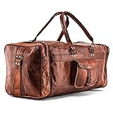 ZUVERLÄSSIG: Was haben eine Tasche und ein guter Freund gemeinsam? Genau: Beide sollten alle Abenteuer mitmachen und zu 100 % zuverlässig sein. Egal, wohin Ihr Weg führt ? mit einer Tasche von A.P. Donovan haben Sie immer einen treuen Begleiter an Ihrer Seite. Bevor Sie sich auf Ihrem nächsten Wochenend-Trip wieder mit einem kippeligen Rollkoffer herumärgern, packen Sie Ihre Sachen lieber in diese komfortable Reisetasche. Dass Sie damit auch noch eine gute Figur machen, versteht sich von selbst.