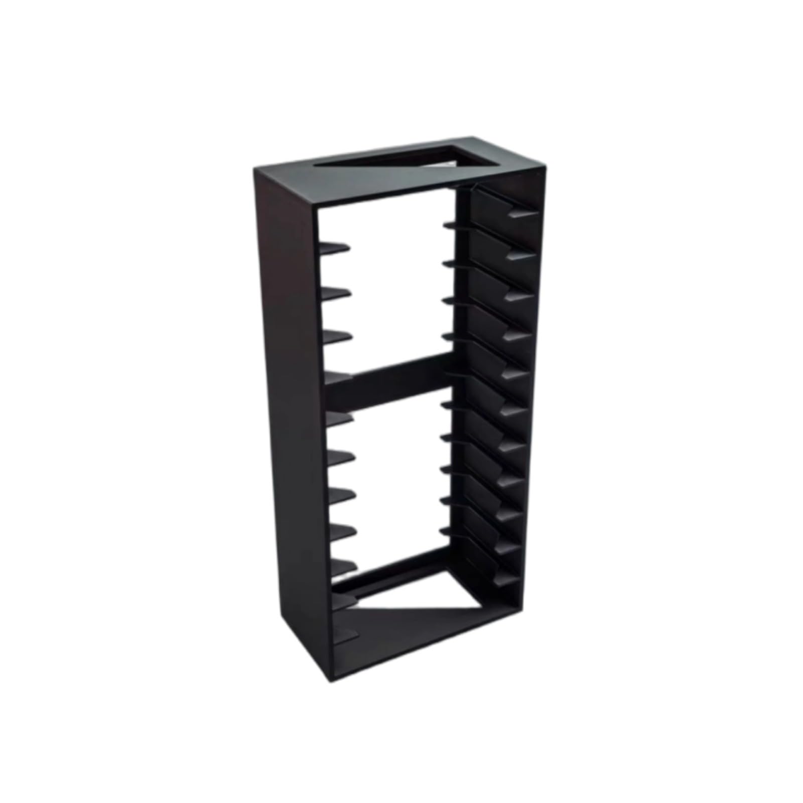 Genérico Soporte para cassette, caja de cassette con cierre magnético, gran organizador para hasta 12 cartuchos estándar, resistente al agua (colocación vertical) — view 12