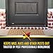 Xcluder 48” Standard Door Sweep, Dark Bronze Seals Out Animals, Enhanced Weather Sealing, Easy to Install Chew Proof