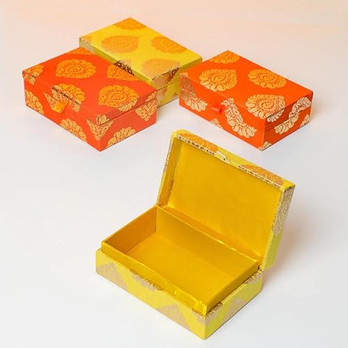 Miniatura 2 de Cajas de embalaje de regalo impresas para dulces indios, galletas, golosinas, mithai, dulces, cajas de regalo  Caja de papel kraft de cartón  Caja