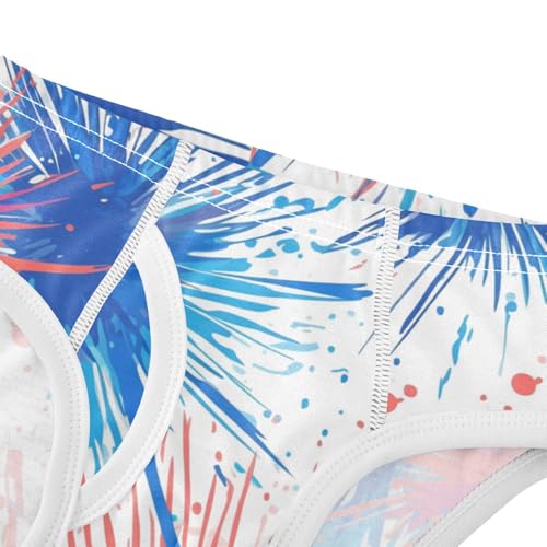 KLL Green Camouflage Texture Illustrations Little Boys Pure Cotton Briefs Underwear Cute Children Undies4